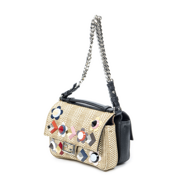 Fendi Studded Micro Double Baguette - Picture 2 of 9